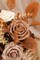 25 PCS Earth Tones Ombre Foam Roses with Stems – Real-Looking PE Artificial Flowers for DIY Wedding Bouquets, Bridal Shower, Party & Home Centerpieces